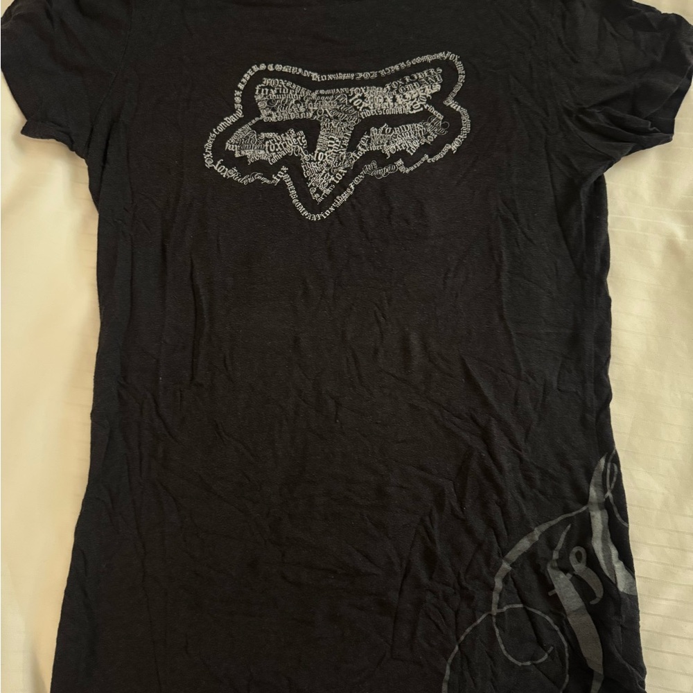 Black Graphic Women's Top